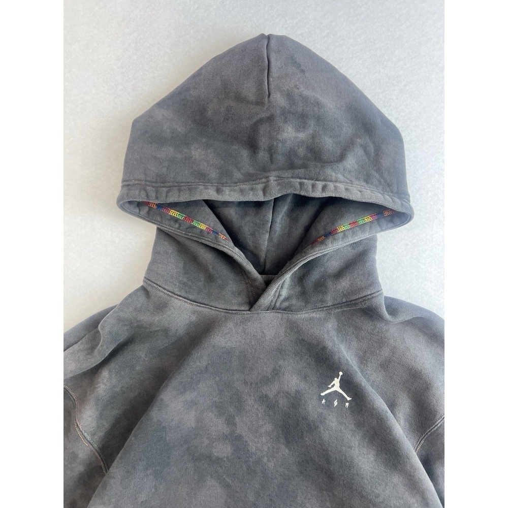J Balvin ×‎ Jordan Brand UV Reactive Tie Dye Hoodie Size S SAMPLE - Picture 3 of 12